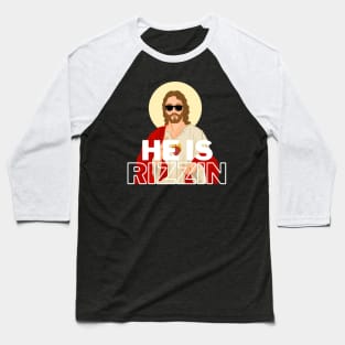 COOL JESUS HAS RIZZEN Baseball T-Shirt